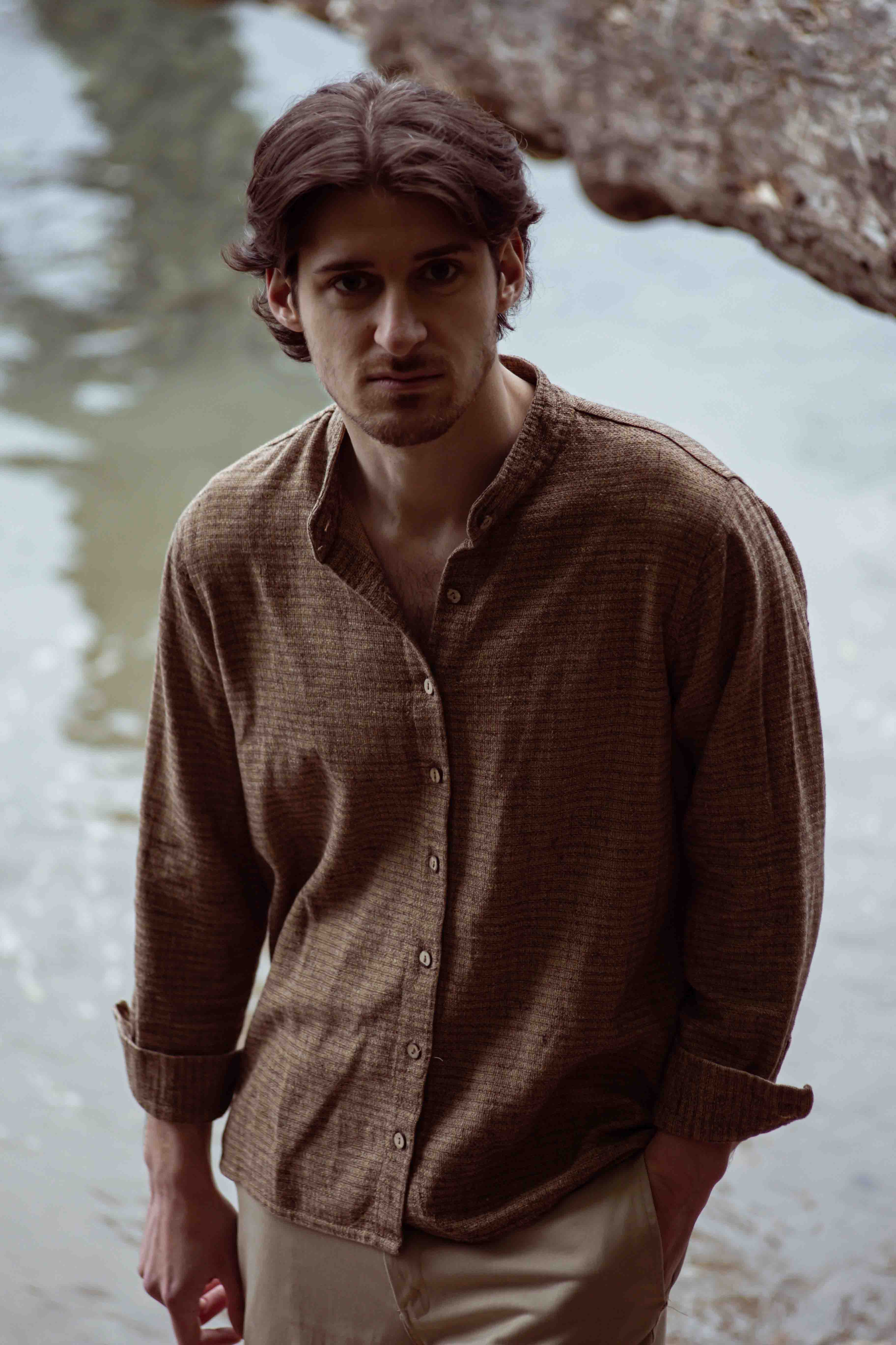 Driftwood Textured Shirt – MO REY