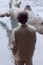 Sand Long Sleeve Polo